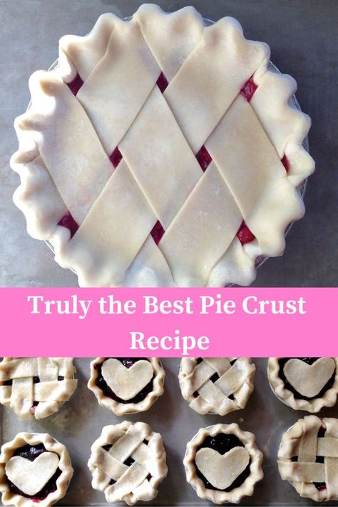 Easy Dutch Apple Pie, The Best Pie Crust, Best Pie Crust, Pie Crust Art, Best Pie Crust Recipe, Pie Crust From Scratch, Pie Crust Recipe Easy, Pie Crust Designs, Pie Dough Recipe