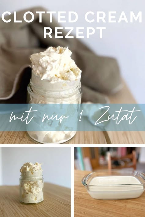 Clotted Cream Recipes, Wipped Cream, Scones And Clotted Cream, English Afternoon Tea, Cream Scones, Cream Tea, Clotted Cream, No Dairy Recipes, English Food