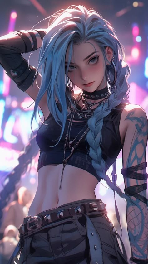 Characters From Movies, League Of Legends Poster, Cyberpunk Female, Rare Features, Popular Characters, Cyberpunk Girl, League Of Legends Characters, Wallpaper Animes, Anime People