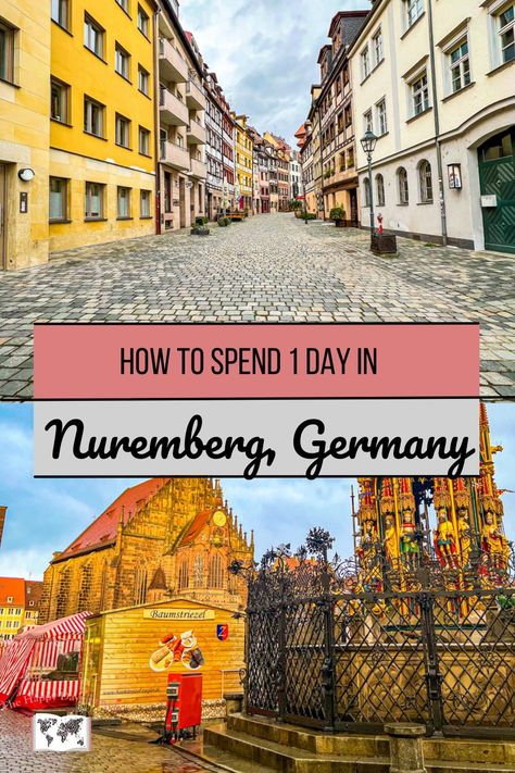 The perfect Nurnberg itinerary for Bavaria, Germany. How to spend one day in Nuremberg, Germany and what to do in Nuremberg for 1 day in Germany. Nuremberg Travel in Germany there is lots to do so find out the best way to see Nurnberg from this 1 day in Nuremberg article. #Nurnberg #Nuremberg #OneDayinNuremberg #NurembergTravel #VisitGermany Travel In Germany, Christmas Markets Germany, Germany Christmas, European Christmas, Nuremberg Germany, Long Term Travel, Christmas Markets, Dream Travel Destinations, Bavaria Germany