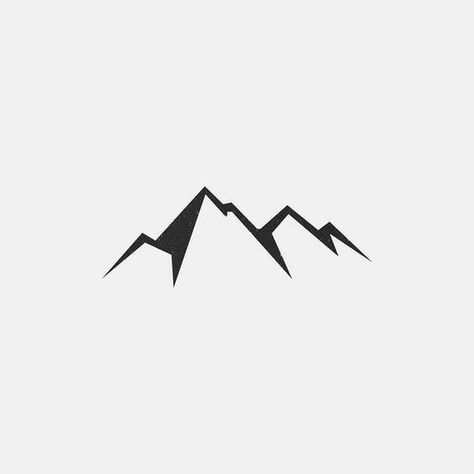 Tattoo Mountain, Geometric Mountain, Nordic Tattoo, Tattoo Girls, Mountain Tattoo, Waves Tattoo, Mountain Designs, Trendy Tattoos, Tattoo Styles