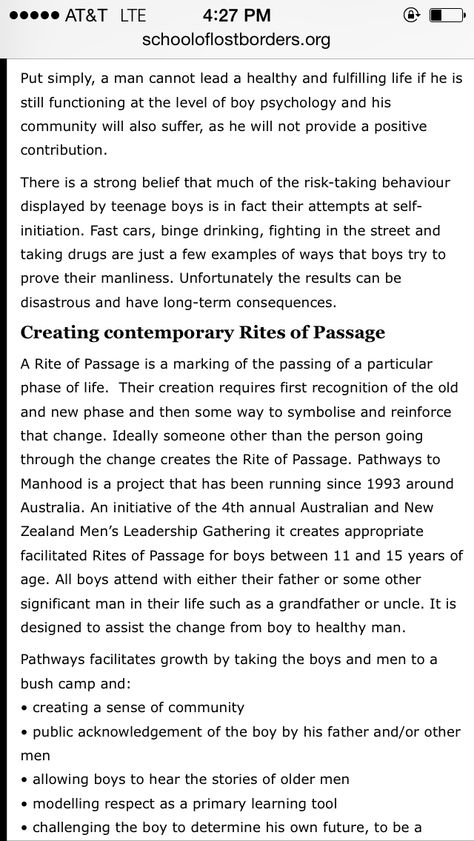 Rites Of Passage, Behaviour Display, Preventive Medicine, Pursuit Of Happiness, Self Respect, Fulfilling Life, Faith In Humanity, Higher Power, Getting Old