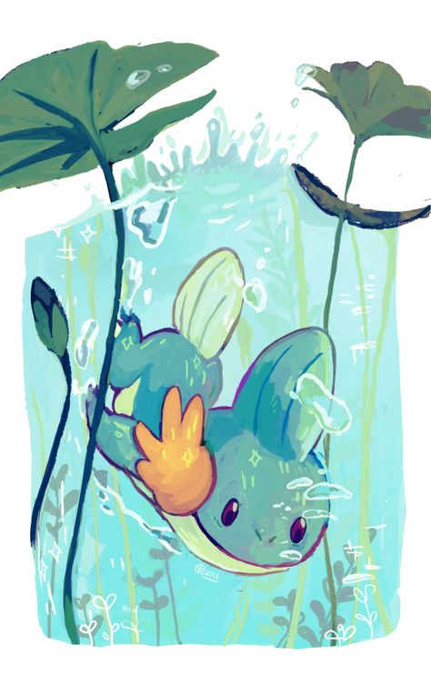 Mudkip Pokemon In The Wild, Mudkip Wallpaper, Pokemon Widgets, Luxray Pokemon, Pokemon Official Art, Solgaleo Pokemon, Pokemon Official, Dad Photo, Pokemon Team