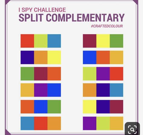 Split Complementary Color Scheme, Color Harmonies, Split Complementary Colors, Split Complementary, Seeds Color, Color Mixing Chart, Color Combinations For Clothes, Watercolor Paintings For Beginners, 背景 シンプル