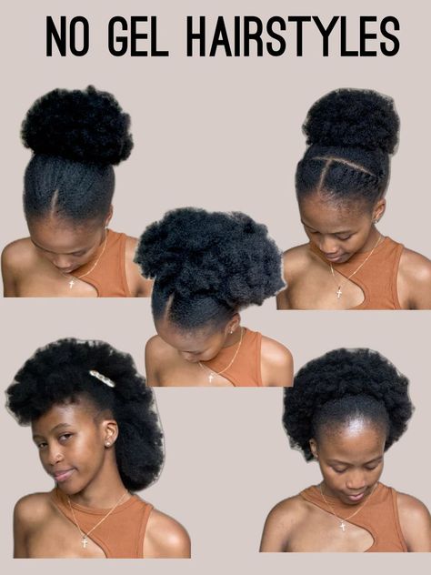 4c Natural Hairstyles Short, Short Afro Hairstyles, Eco Hair, Gel Hair, Natural Hair Bun Styles, Afro Natural, Natural Hair Stylists, Protective Hairstyles For Natural Hair, Quick Natural Hair Styles