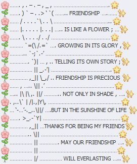 Colorful friendship text art with Emoji emoticons Emoji Text Art, Text Message Art, Emoji Artwork, Emoticons Text, Friendship Text, Facebook Emoji, Phone Emoji, Funny Emoji Texts, Emoji Stories