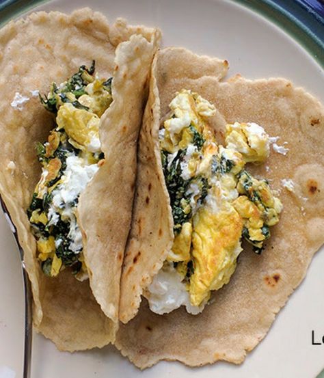 Blog post Breakfast For Husband, Goat Cheese Breakfast, Homemade Breakfast Burritos, Birthday Breakfast For Husband, Dr Gundry Recipes, Gundry Recipes, Cassava Flour Tortillas, Spinach And Goat Cheese, Spinach Goat Cheese