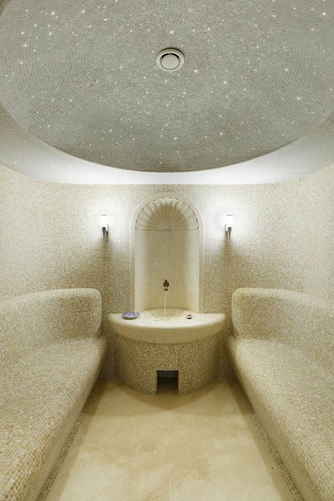 Turkish Steam Room, Turkish Hammam, Turkish Bathroom, Wellness Space, Turkish Baths, Outdoor Sauna, Turkish Bath, Steam Room, Dream Bathrooms