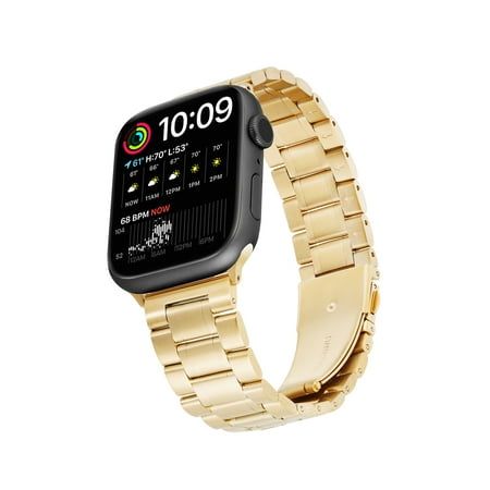 Rose gold apple watch