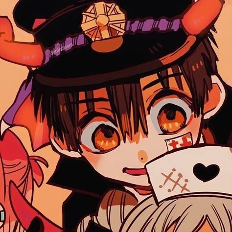 -hanako & yashiro! (tbhk) Amane Yugi, Hanako San, Crop Pictures, Yashiro Nene, Pfp Matching, Toilet Bound Hanako Kun, Matching Halloween, Matching Wallpaper, Avatar Couple