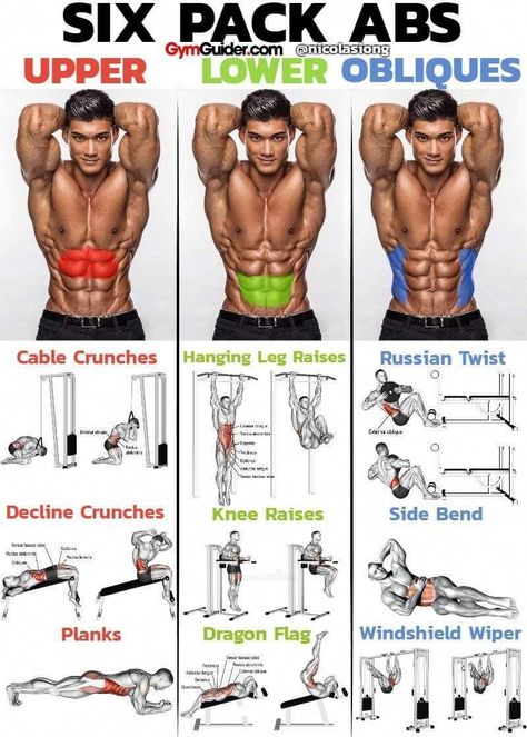 Gym Ab Workout Routine Male - Infoupdate.org Workout Man, Sixpack Workout, Upper Abs, Trening Sztuk Walki, Six Pack Abs Workout, Muscle Abdominal, Yoga Wheel, Gym Workout Chart, Abs Workout Gym