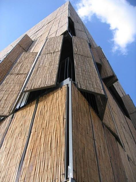 Bamboo Louvers, Bamboo Shutters, Bamboo Facade, Bamboo Building, Building Skin, Wooden Facade, Bamboo Structure, Bamboo Architecture, Bamboo Construction