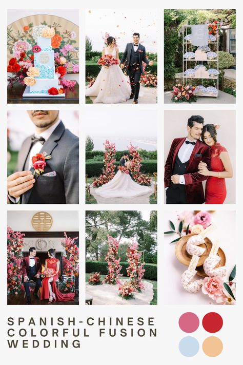 Chinese And Mexican Wedding, Mexican Chinese Wedding, Chinese Mexican Wedding, Latin Wedding, Red Weddings, Spanish Wedding, Spanish Culture, August Wedding, Wedding 2025