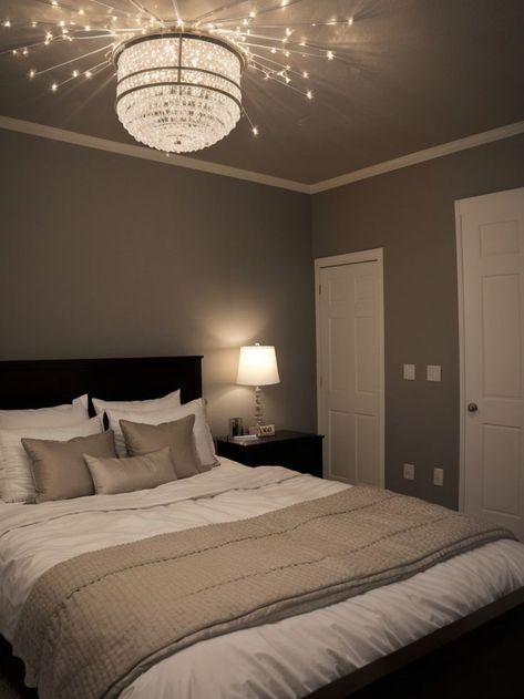 Create a dreamy ambiance in your bedroom with LED lights. Arrange them behind your bed or along the ceiling for a beautiful aesthetic. Combine them with other popular items like fairy lights and cozy nightstands for the perfect bedroom design. Bedroom With Led Lights, Bedroom Vibes, Led Night Lights, Perfect Bedroom, Night Lights, Popular Items, Led Night Light, Home Decorating, Glow Up?