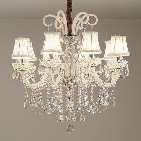 This European Style Crystal Chandelier Pendant Light is suit for bedroom living room study hallway Crystal Chandeliers For Living Room, Living Room Candles, Hall Lamps, Lamp Luxury, Vintage Crystal Chandelier, Pendant Lighting Dining Room, Amber Crystal, Hobby Room, Traditional Chandelier