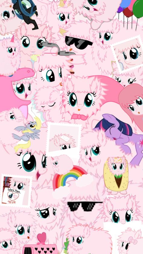 FLUFFLE PUFF!! #Mlp #flufflepuff Puff Wallpaper, Fluffle Puff, Fluffy Puff, Art Prompts, Cute Wallpaper Backgrounds, My Little Pony, Wallpaper Backgrounds, Cute Wallpapers, Anime