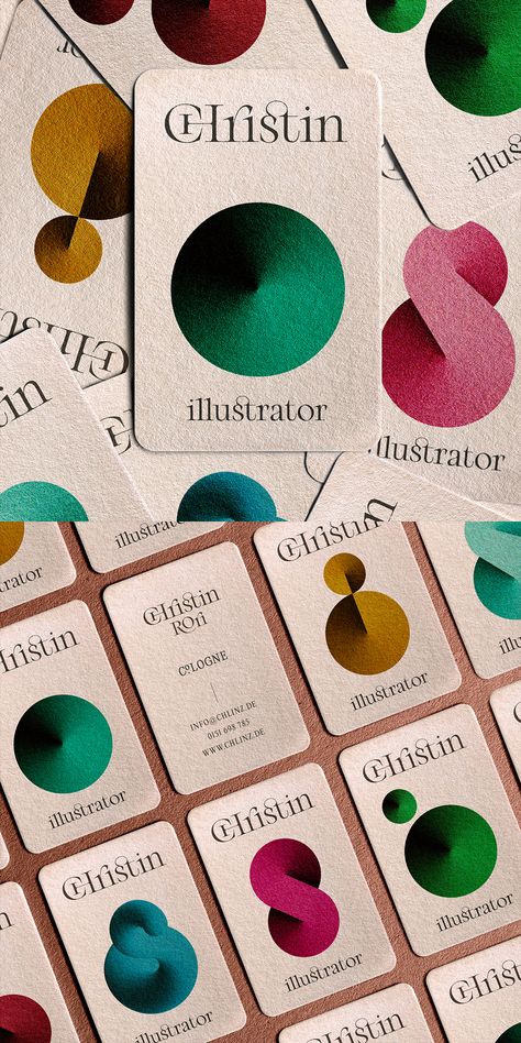 Brand Cards Design, Trendy Branding Design, Graphic Design Card Business, Typography Card Design, Graphic Designer Self Branding, Holistic Business Cards, Business Card Illustrators, Trendy Graphic Design 2023, Brand Identity Illustration