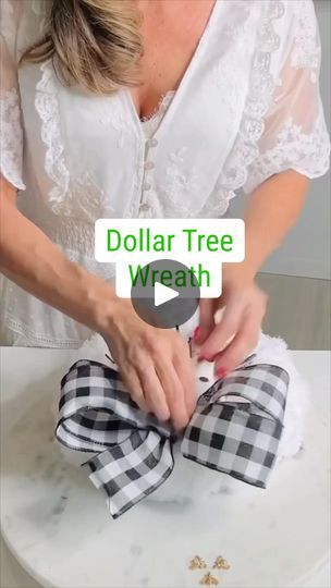 14K views · 313 reactions | DIY Dollar Tree Wreath! ✨❄️☃️ | Bring the magic of winter indoors with this DIY Dollar Tree snowy wreath that adds a cozy touch to your holiday decor! ❄️🌟 #DollarTreeDIY #WinterWreath | By Olivia's Romantic Home DIY | Let's create a beautiful snowy
wreath using Dollar Tree supplies. So grab about three
to four of those feather dusters from the Dollar Tree
and cut them in half and then I'm using this green Dollar
Tree Styrofoam wreath form. I'm just going to simply hot glue
the cut feather dusters in and around the entire wreath form.
I think I used maybe two to three for this wreath form and
then once you guys have that finished, you're going to have
a fabulous little snowy wreath. I added this cute little Dollar
Tree snowman ornaments and then created a loopy Dollar Tree Duster Wreath, Diy Dollar Tree Wreath, Dollar Tree Snowman, Dollar Tree Wreath, Green Dollar, Winter Wreath Diy, Romantic Home, Tree Snowman, Tree Wreath