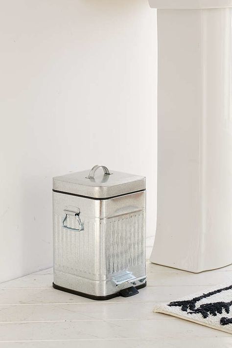 Shop for the Best-Designed Trash Cans | Architectural Digest Necklace Holder Wall, Bedroom Trash Can, Astro Van, Bathroom Trash Can, Homeward Bound, Fixer Upper Style, House Accessories, Vanity Decor, Bathroom Items