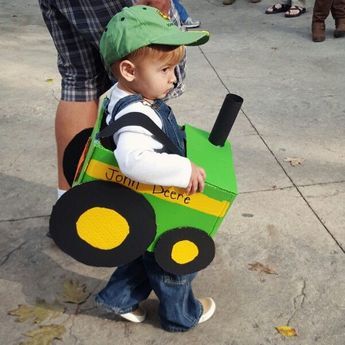 Tractor Costume, Easy Diy Halloween Costumes, Race Car Driver, Halloween Tutorial, Diy Halloween Costumes For Kids, Homemade Halloween Costumes, Diy Halloween Costumes Easy, Diy Toddler, Car Driver