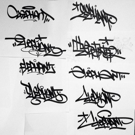 Kunstjournal Inspiration, Graffiti Lettering Alphabet, Graffiti Art Letters, Graffiti Text, Graff Art, Graffiti Piece, Graffiti Tattoo, Best Graffiti, Graffiti Words