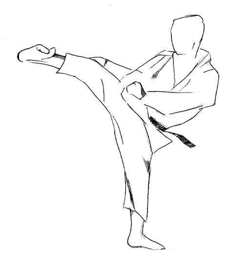 BASIC SHOTOKAN KARATE TERMINOLOGY Taekwondo Drawing Easy, Karate Drawing Sketches, Karate Artwork, Karate Poses Drawing, Karate Sketch, Karate Terminology, Karate Drawing, Poses Drawing Reference Male, Karate Poses