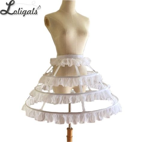 Outwear Outfit, Hoop Petticoat, Genshin Oc, Wedding Corset, Trilogy Tour, Skirt With Ruffles, Cotton Lingerie, Corset Skirt, Hoop Skirt