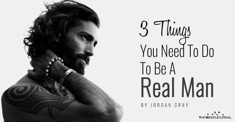 How To Be A REAL Man (In 3 Easy Steps) Alpha Male Traits, Vintage Briefcase, A Real Man, Hobbies For Men, Jordan Grey, True Gentleman, Confidence Tips, Every Man, Real Man