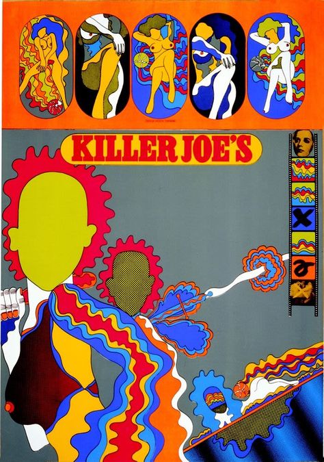 Killer Joe's (1968) - Tanaami Keiichi | Objects | M+ Keiichi Tanaami, Killer Joe, Neo Pop, Visual Culture, Silk Screen Printing, Silk Screen, Screen Print, Visual Art, Mood Board