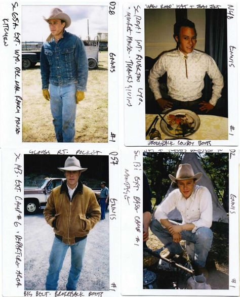 Heath Ledger Brokeback Mountain, Ennis Del Mar, Gay Cowboy, Breaking Back, Brokeback Mountain, Mountain Outfit, I Love Cinema, Heath Ledger, Jake Gyllenhaal