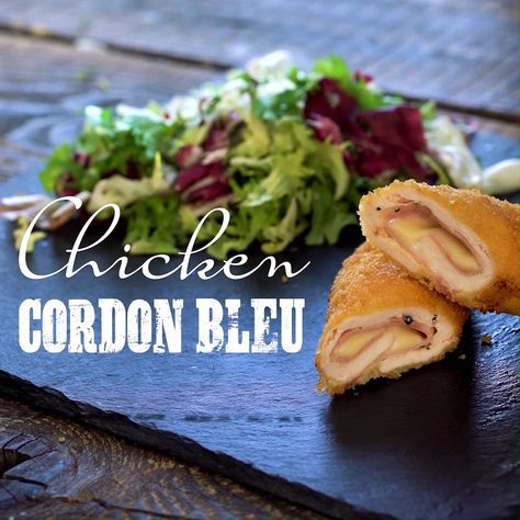 Chicken Cordon Bleu | ham, cheese, chicken meat, Cordon bleu | Chicken Cordon Bleu is a classic dish made with chicken breast, ham, and cheese. #cordonbleu #chickenrecipe | By Home Cooking Adventure Cordon Bleu Chicken, Adventure Videos, Cordon Blue, Chicken Cordon Bleu Recipe, Melting Cheese, Meat Dish, Chicken Ideas, Gorgonzola Cheese, Yummy Chicken