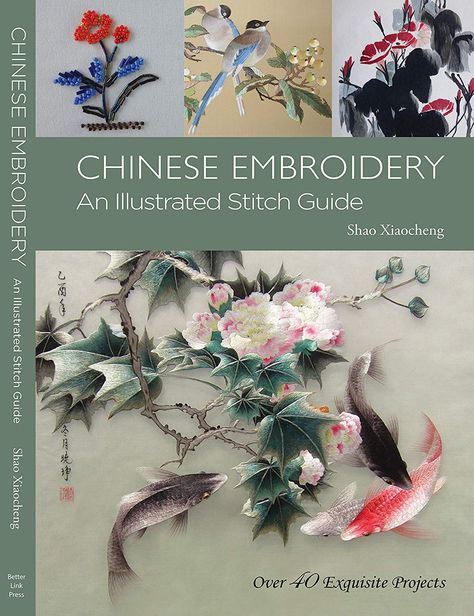 Chinese Embroidery: An Illustrated Stitch Guide: Amazon.co.uk: Shao Xiaocheng, Xiao Yao: 9781602200159: Books Chinese Embroidery Patterns, Tutorial Sulaman Pita, Silk Ribbon Embroidery Tutorial, Sulaman Pita, Silk Ribbon Embroidery Patterns, Learning To Embroider, Ribbon Embroidery Tutorial, Chinese Embroidery, Stitch Guide