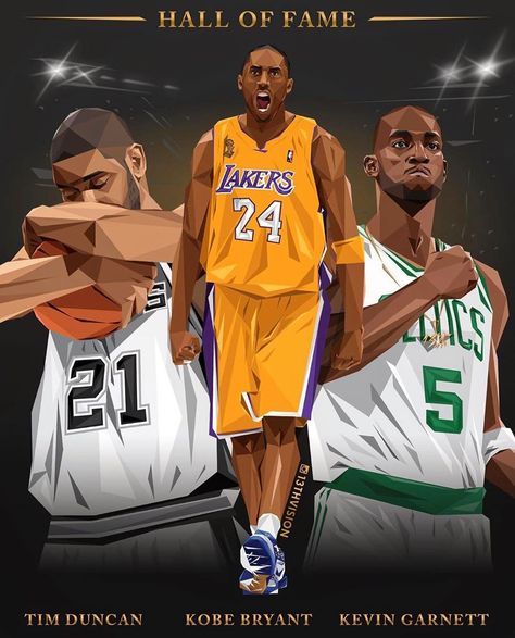 Jordan Woods, Nba Artwork, Kobe Bryant Poster, Kobe Bryant Family, Kobe Bryant Pictures, Tim Duncan, Kevin Garnett, Nba Art, Nba Wallpapers