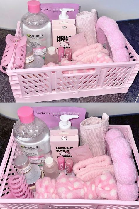 Things To Buy With $100, Galaxy Makeup Looks, Pastel Storage, Old Money Interior Design, Old Money Interior, Storage Crates, Small Baskets, Girly Bathroom, Galaxy Makeup