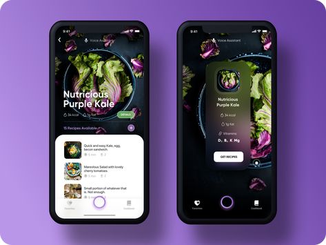 Screens preview Recipe App, Ux Inspiration, Mobile Wallpaper Android, Ui Ux App, Android Design, Ux Mobile, Design Apps, Mobile Interface, Presentation Layout