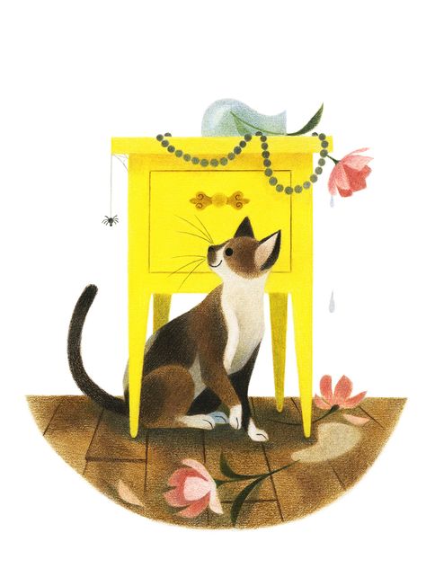 Genevieve Godbout on Behance Genevieve Godbout, Child Illustration, Maurice Sendak, Princess And The Pea, Calendar Girls, South Lake Tahoe, Big Art, Art Et Illustration, Cats Illustration