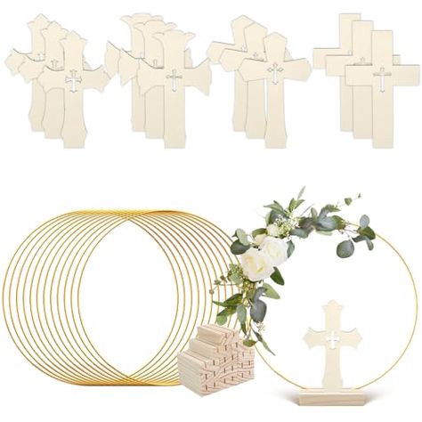 1st Communion Decoration Ideas, Communion Centerpieces For Boys, First Communion Party Decorations, First Comunion Decoracion Ideas, First Communion Decorations Centerpieces, Baptism Decorations Centerpieces, Communion Table Centerpieces, 1st Communion Party Ideas, Communion Table Decorations