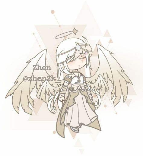 ! DO NOT STEAL OR COPY MY WORK ! Angel Outfit Gacha Club, Gacha Club Angel Oc, Angel Gacha Club Outfits, Gacha Life Angel Outfits, Gacha Angel Oc, Gacha Angel Outfit, Gacha Angel, Female Demons, Gacha Clothes