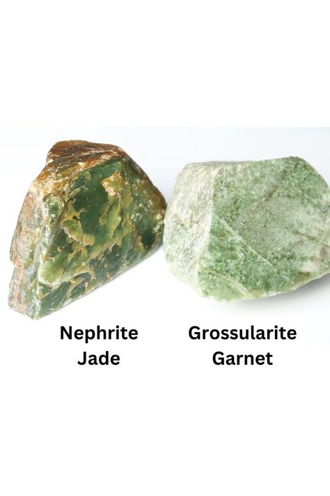 Check out this video on how to identify rough jade! #jade #nephrite #nephritejade #garnet #jaderough #jadesimulants Nephrite Jade, Jade Jewelry, Natural Jade, Garnet, Jade, Fine Jewelry