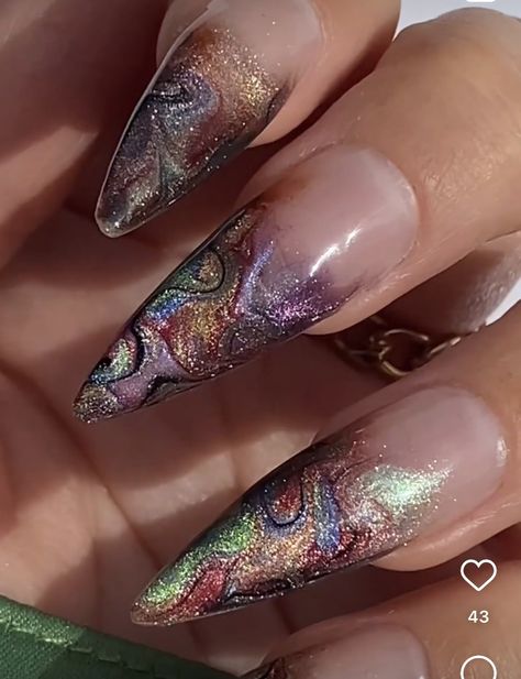 Agate Nails, Geode Nails, Beauty Inspo, Nails Design, Spring Nails, Nail Design, Pretty Nails, Nail Ideas, Acrylic Nails