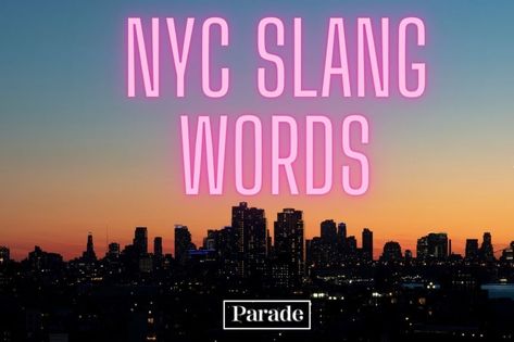 New York Slang, Words And Meanings, Slang English, Slang Words, Dating World, The Big Apple, City That Never Sleeps, Nyc Trip, New York New York