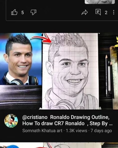 Ronaldo @cristiano Drawing Outline ✍️❤️‍🩹 . . . Full tutorial video on my YouTube channel 👇❤️‍🩹 (Somnath Khatua art) . . . #somnathkhatuaart #ronaldo #cristianoronaldo # #drawingpencil #sketch #artist #art #explorepage #cr7 How To Sketch, Cristiano Ronaldo Junior, Ronaldo Junior, Ronaldo Cristiano, Cr7 Ronaldo, Sketch Artist, Tutorial Video, My Youtube Channel, Artist Art