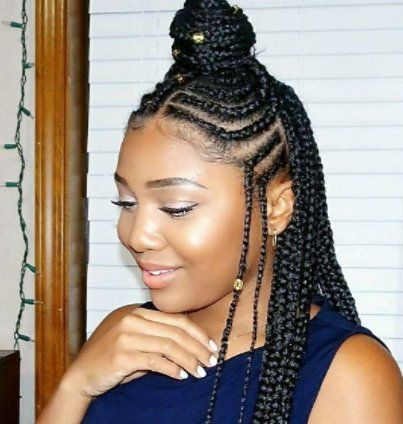 Fulani brads with top bun Hair Braid Patterns, Undercut Haircut, Hd Lace Wig, Braids Styles, African Hair Braiding Styles, Fashion Hairstyles, Braided Cornrow Hairstyles, Braids Hairstyles Pictures, Wig Color