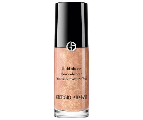 Check out this product at Sephora.com - Armani Beauty Fluid Sheer Glow Enhancer Highlighter - 11 Armani Highlighter, Armani Fluid Sheer, Dewy Makeup Look, Giorgio Armani Beauty, Dewy Makeup, Liquid Highlighter, Armani Beauty, Champagne Gold, Giorgio Armani