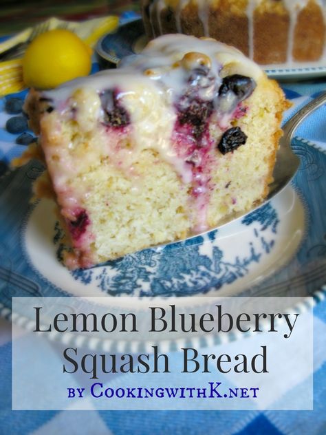 Summer Squash Bread, Squash Bread, Summer Squash Recipes, Yellow Squash Recipes, Vanilla Bean Paste, Lemon Blueberry Bread, Lime Recipes, Lemon Bread, Blueberry Bread