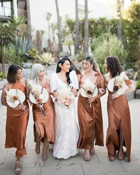 BIRDY GREY 🐥 on Instagram: "A roundup of recent Birdy weddings featuring fall-perfect shades of Rust, Terracotta and Gold 🍂🍁🧡💛 • 📸: @danielle_canaway @alcabreraphoto @nataliafries @ebookerr @torikelner #birdyinthewild #BIRDYGREY" Birdy Grey, Birdy, Wedding Inspo, Instagram A, Rust, Wedding Ideas, Bridesmaid Dresses, Shades, Weddings