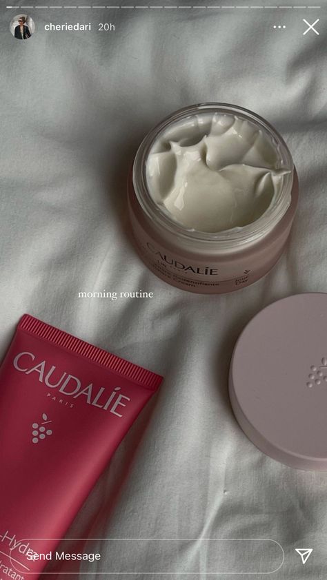 Caudalie Skincare Aesthetic, Caudalie Skincare, Skincare Obsession, Cybercore Aesthetic, Cosmetic Creative, Skin Care Tutorial, Coffee Obsession, Skincare Aesthetic, Dope Makeup