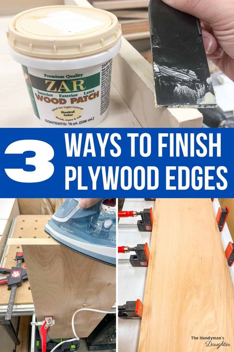 Woodworking Finishes, Thrift Store Furniture Makeover Diy, Carpentry Ideas, Kreg Jig Projects, Finished Plywood, Plywood Edge, Kreg Jig, Diy Furniture Bedroom, Beginner Woodworking Projects