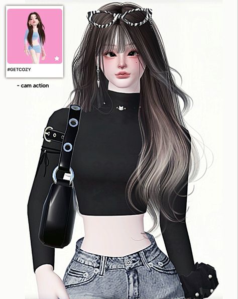 ७ zepeto id : @itslialiae ’ ♥︎ ७ insta : @itslialiae ’ ♥︎ ७ tiktok : @itslialiae ’ ♥︎ Zepeto Looks Ideas, Pose Ideas, Photo Styling, Character Design Inspiration, Photo Poses, Girl Outfits, Character Design, Design Inspiration