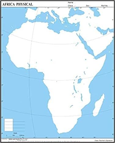 AGRI POINT Africa Outline Physical Map MAP-7 : IBD: Amazon.in: Books Africa Outline, Map Of Africa, Physical Map, Map Outline, Occupational Health, Africa Map, Anime Cat, World Map, Physics